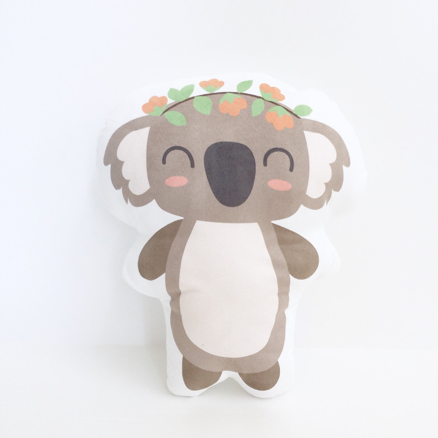 Koala Pillow Nursery Pillow Kawaii Pillow Kids Gift Baby Etsy