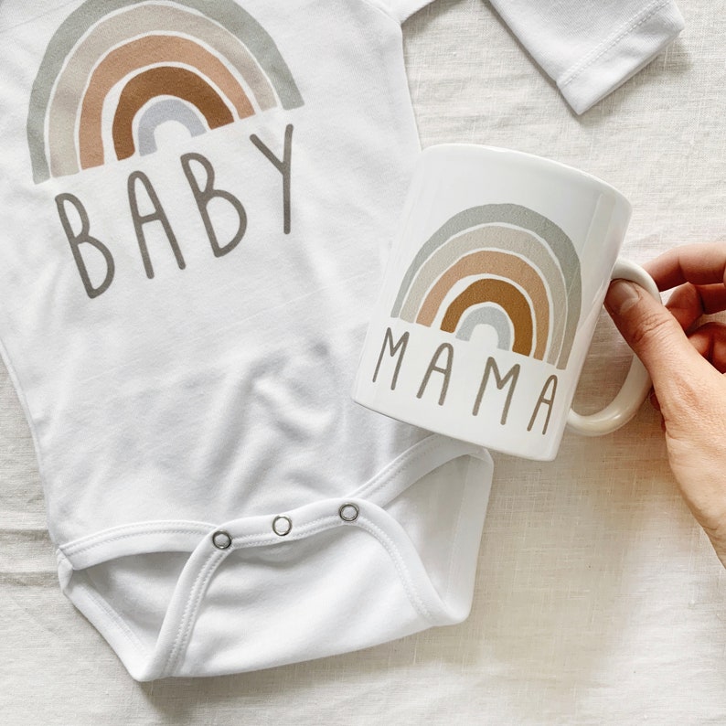 Rainbow Baby Shirt and Mom Mug Rainbow Baby Gift Rainbow Etsy