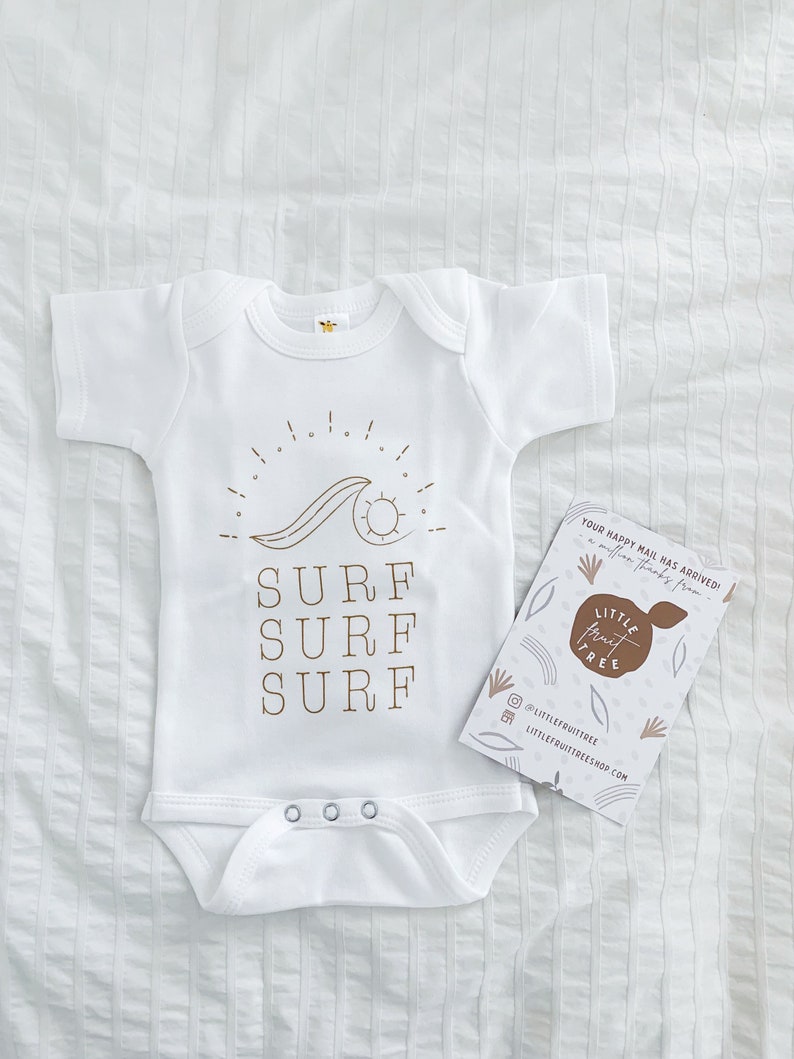 Surf Baby Surfing Shirt Summer Shirt for Baby Summer Baby Etsy