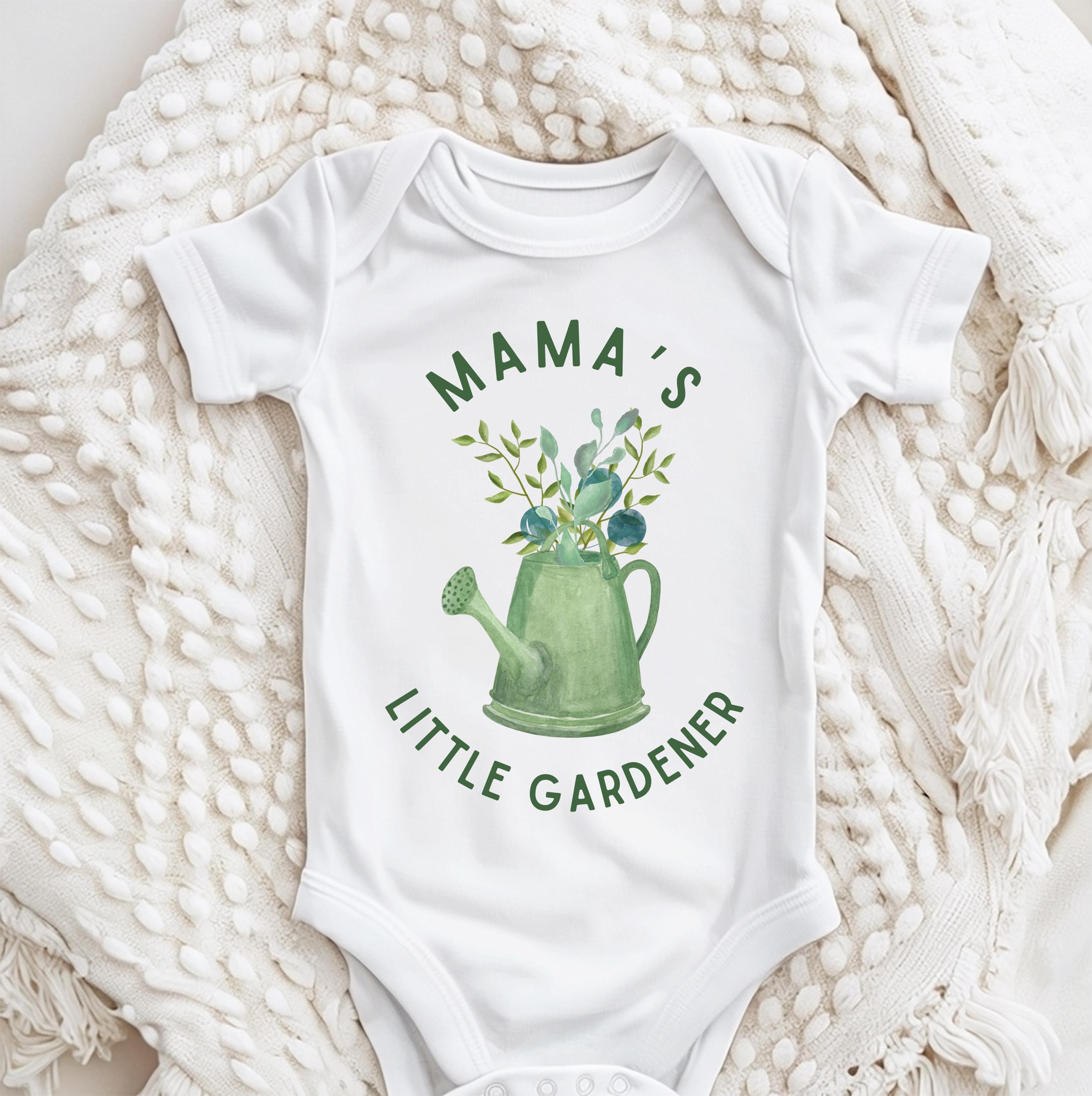 Little Gardener, Baby Gardener Shirt, Mama's Little Gardener, Baby