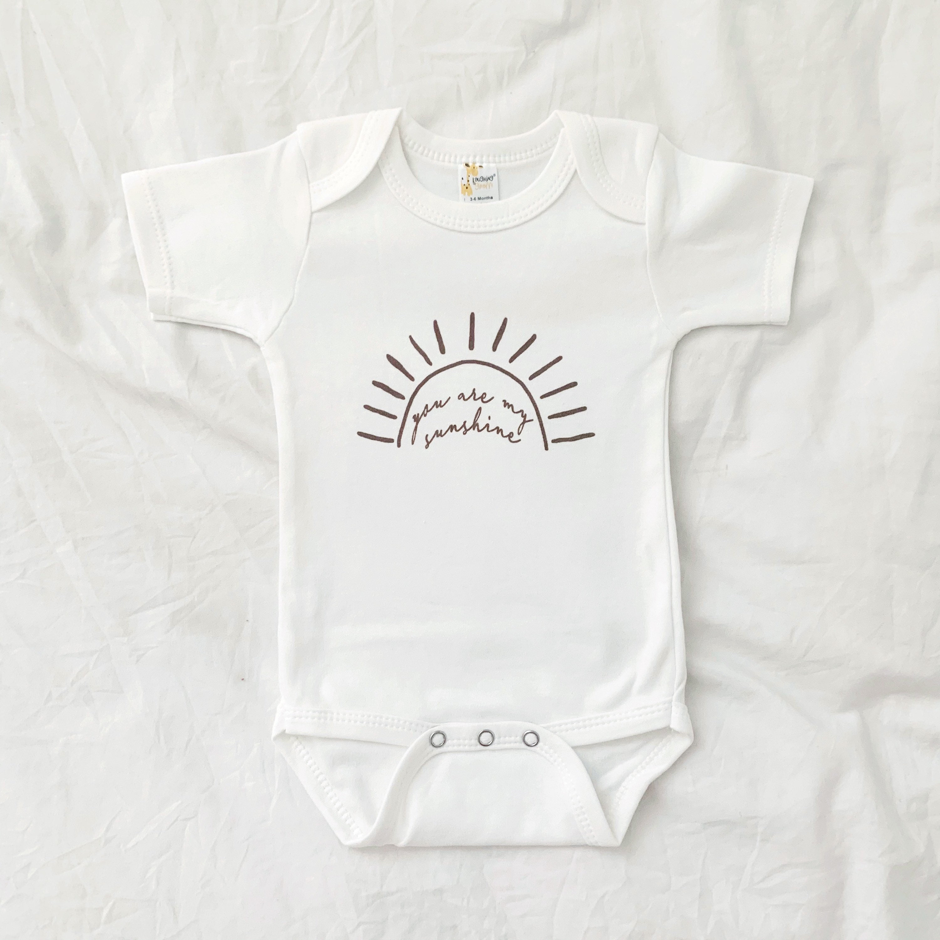 You Are My Sunshine Neutral Baby Shirt New Baby Gift | Etsy