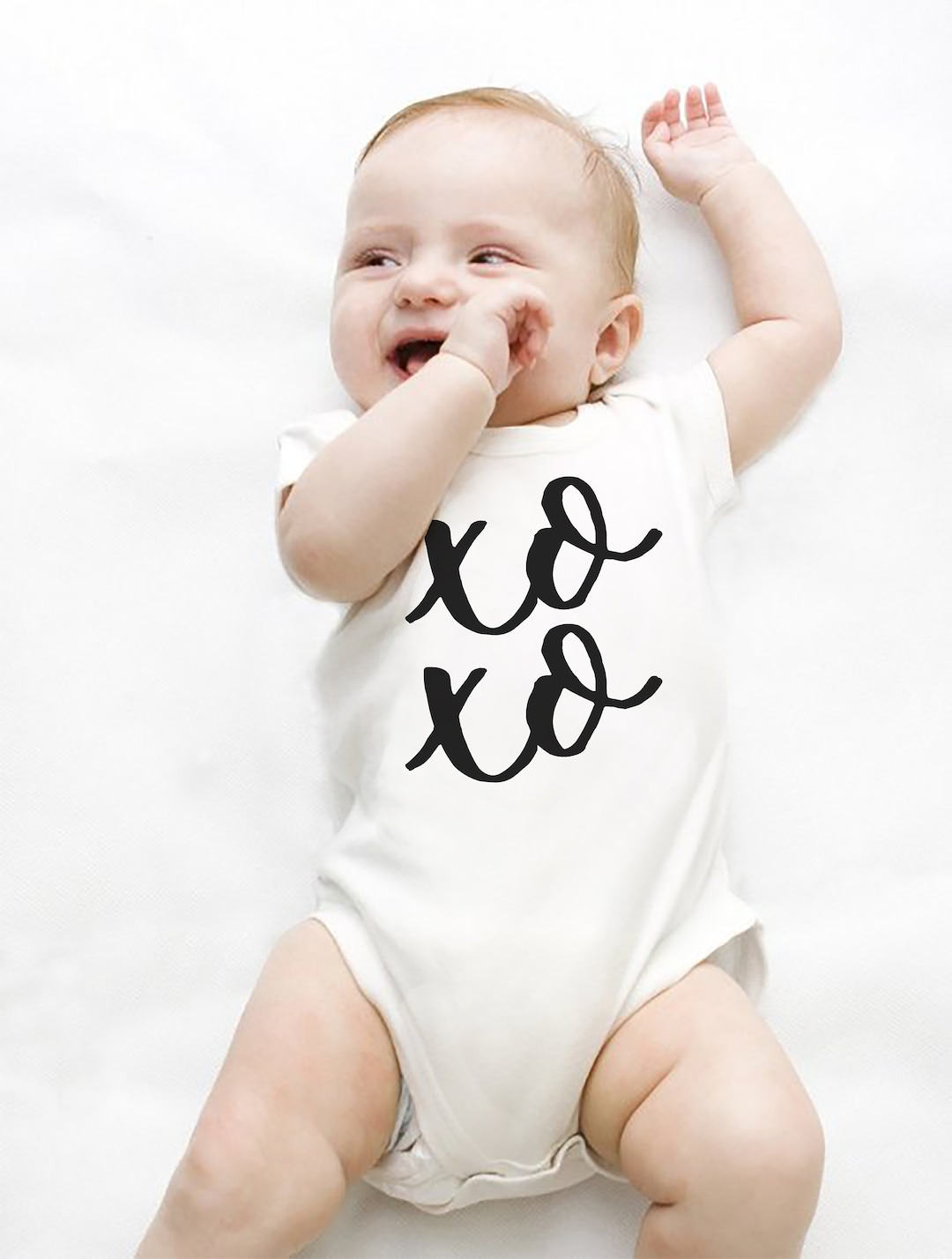 [Mud Pie] XOXO Valentine's Baby Bodysuit main image 1