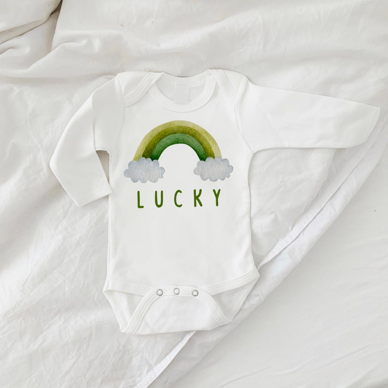 Baby Toddler St. Patrick's Day, St. Patty's, Baby St. Patricks Outfit, Toddler Lucky Sweatshirt, Luck Of the Irish, Irish Sweatshirt, Irish image 6