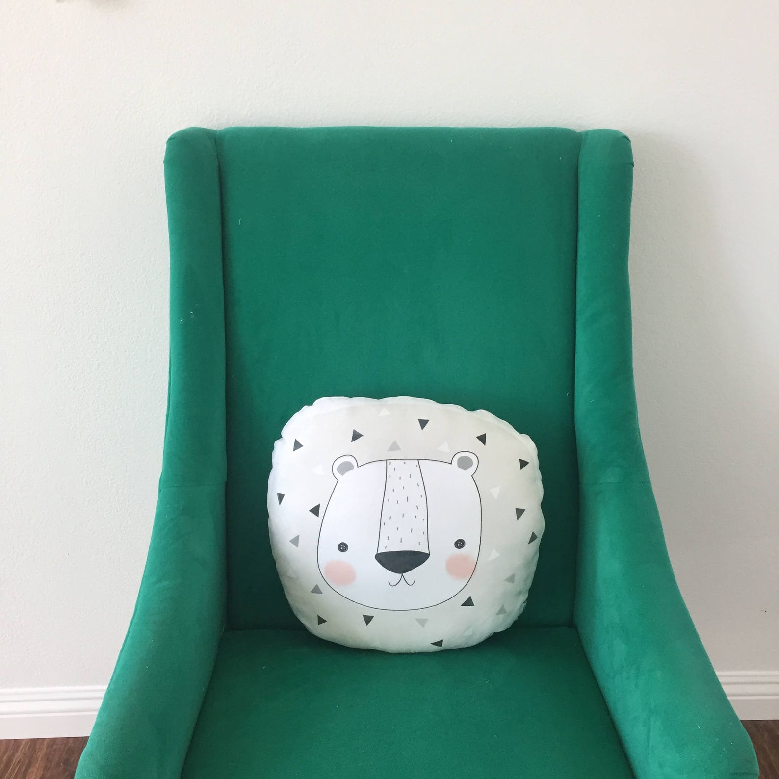 Lion Pillow Nursery Pillow Minimal Kids Pillow Christmas Etsy