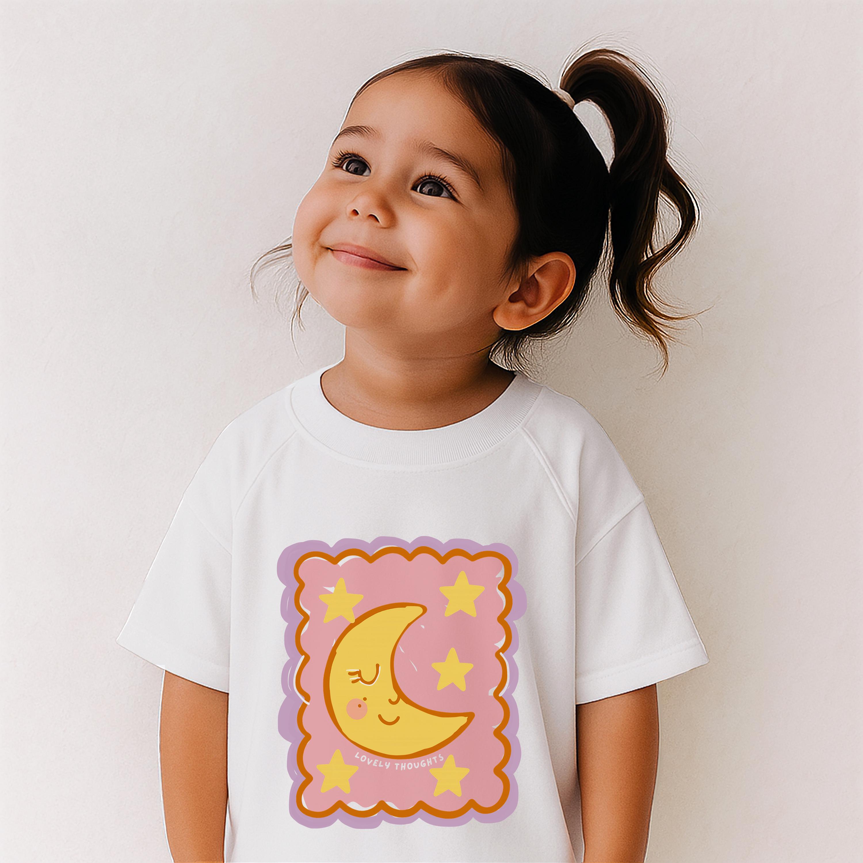 女の子用グラフィックTシャツ オーバーサイズ バギーフィット | 女の子