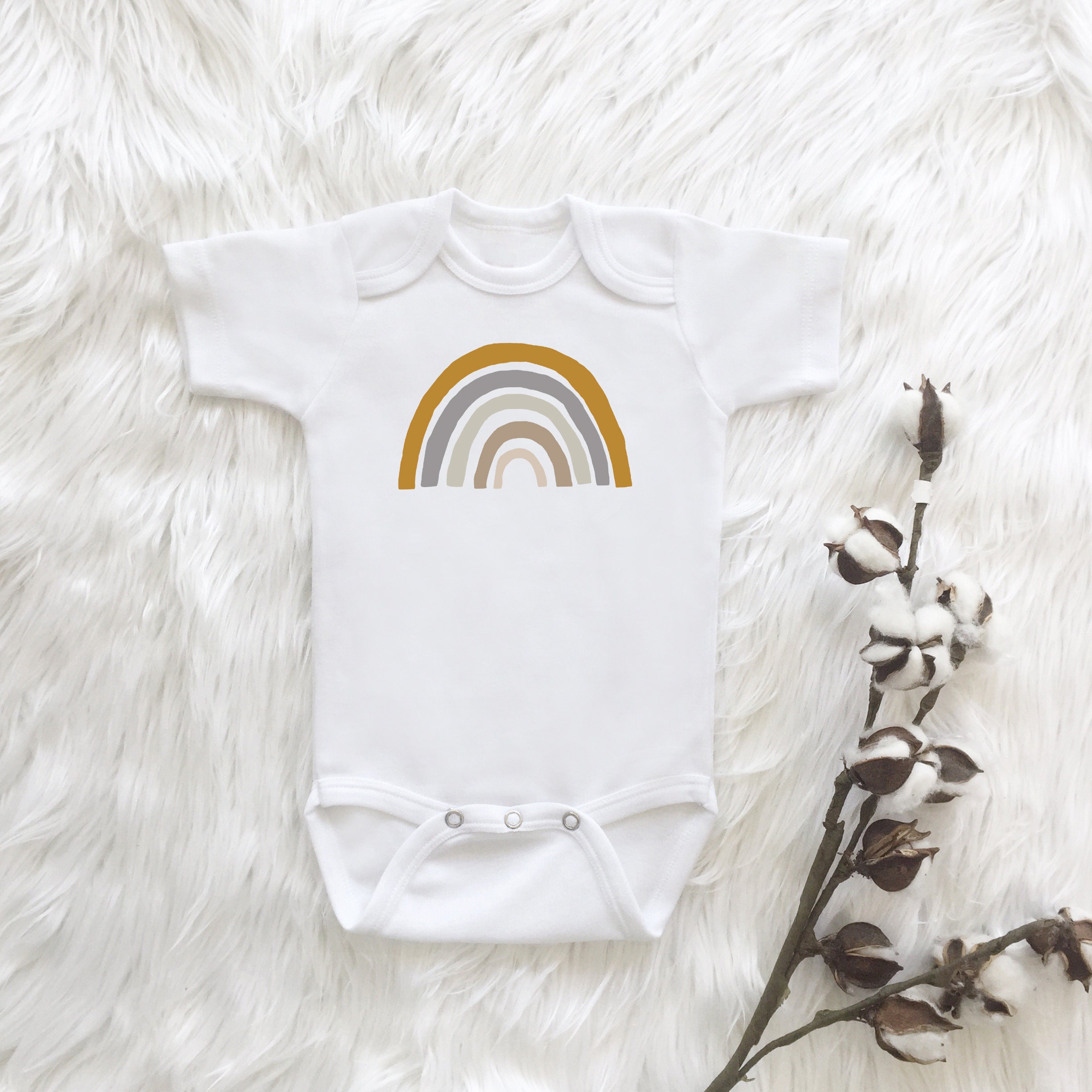 BABIES BODYSUIT RAINBOW ROADS