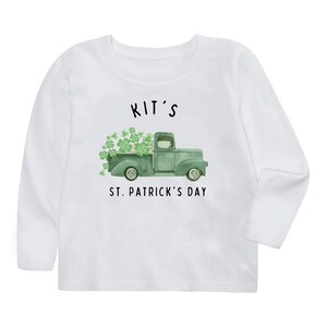 Baby Småbarn St. Patricks Day, St. Patty's, Baby St. Patricks Outfit, Småbarns Turtröja, Irländarnas Tur, Irländsk Tröja, Irländsk bild 8