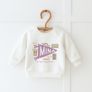 Back to School Shirt for Girl – First Day of School Tee – Kindergarten, Preschool, Pre-K Outfit, Girl Shirt, Back to School Sweatshirt
