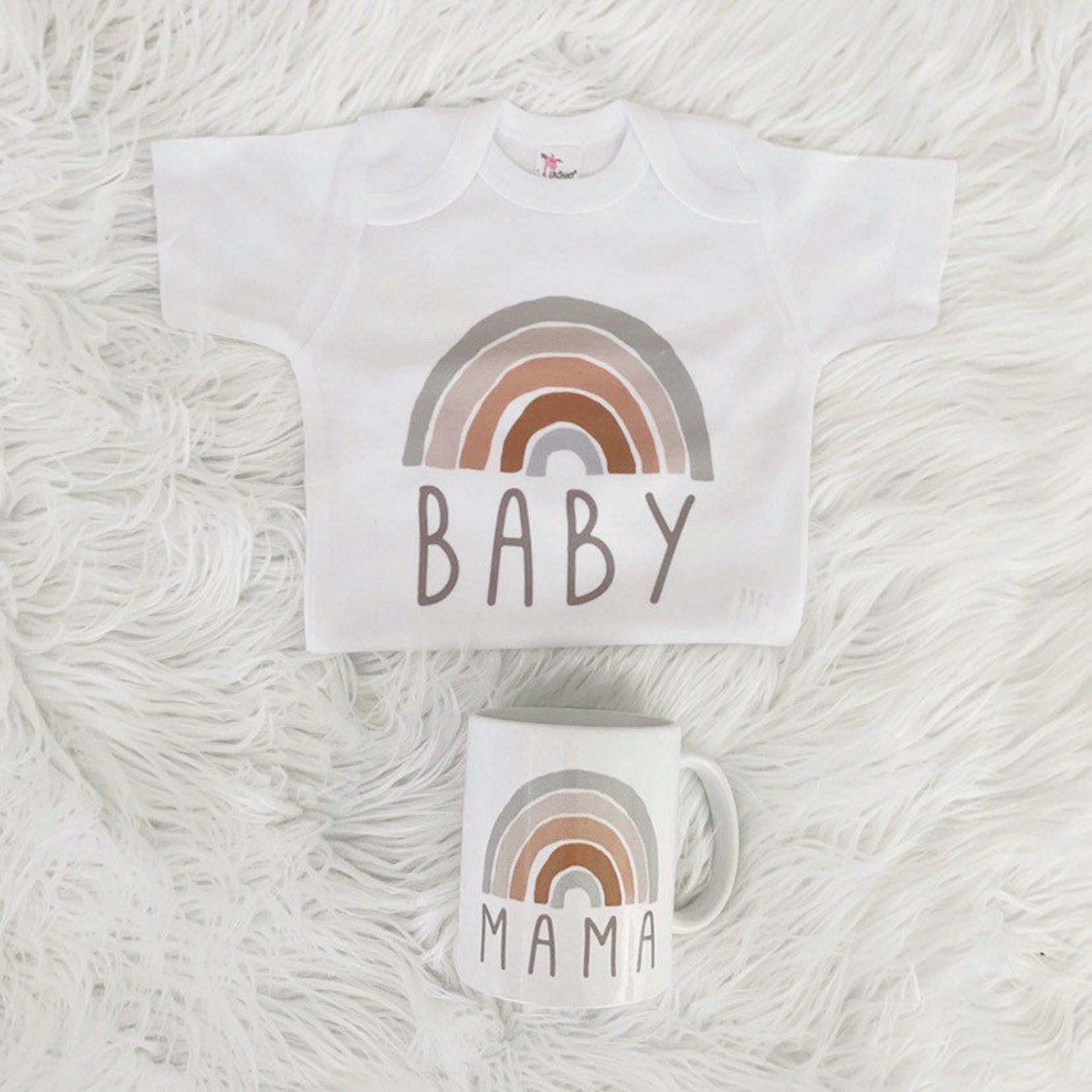 Rainbow Baby Shirt and Mom Mug Rainbow Baby Gift Rainbow Etsy