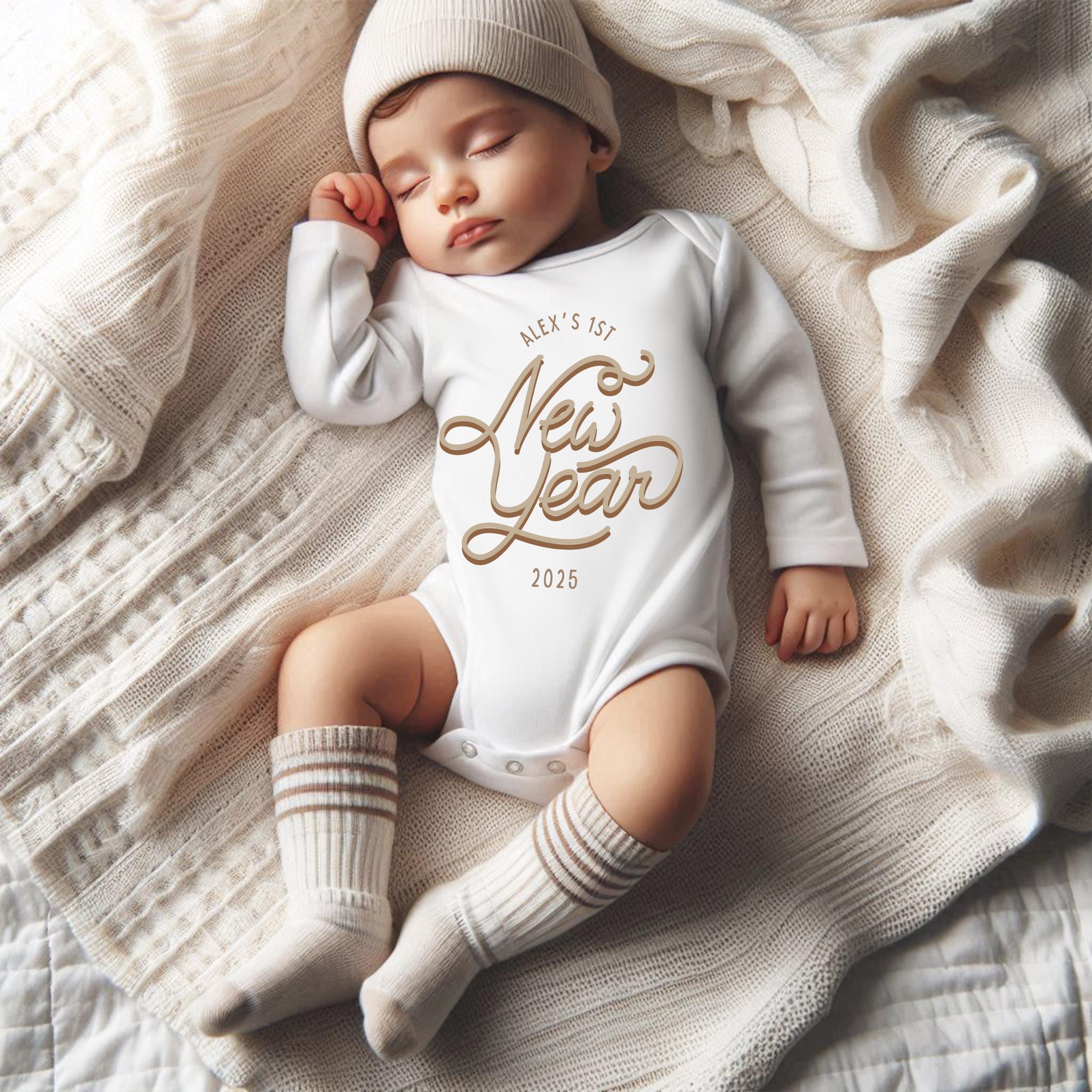 Baby First New Year First New Years Baby New Years Outfit New Year New Baby 2025 Baby Outfit Happy New Year Outfit for Baby Etsy Canada