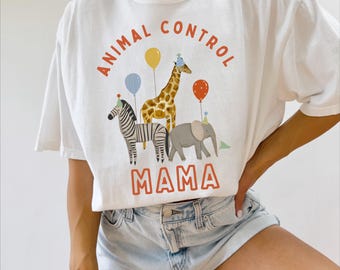 Safari Birthday Shirts Family, Animal Control Birthday Shirt, Zoo Theme Party Matching, Kids Safari Birthday, Animal Birthday Sweatshirt
