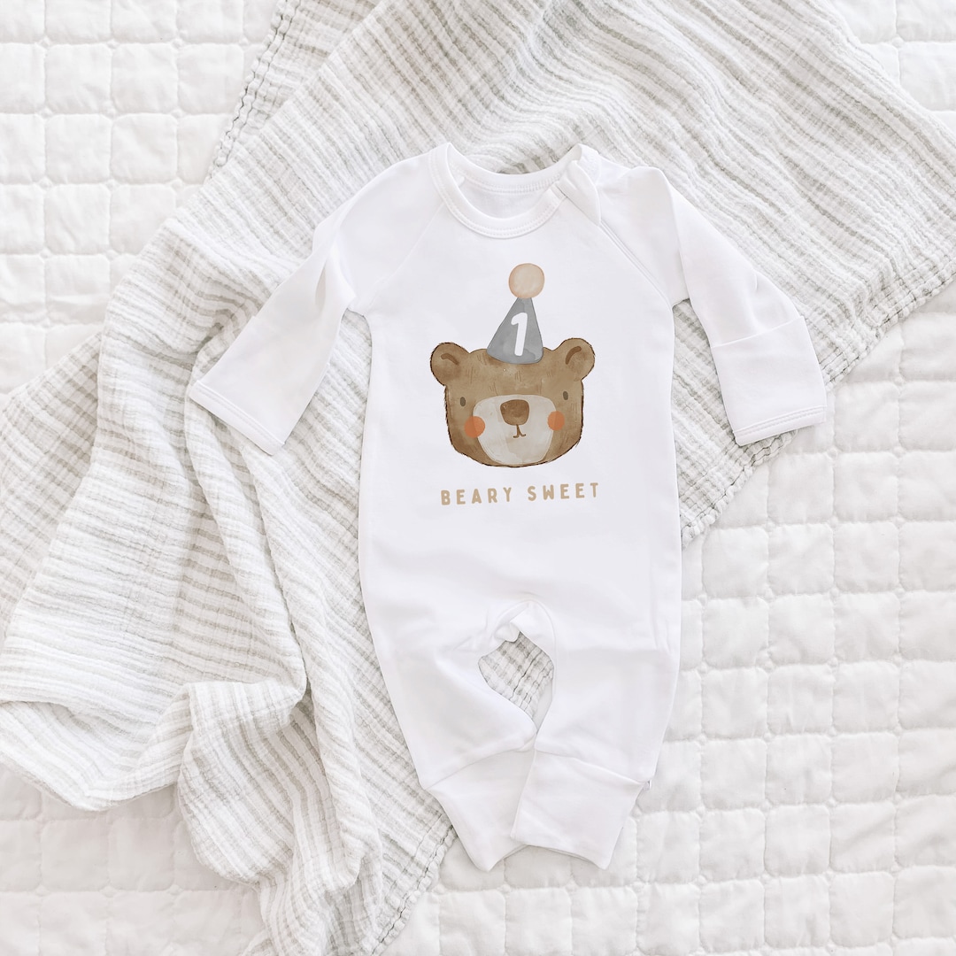 Beary Sweet Sweatshirt, Party Animal Birthday, Beary Sweet One, 1st