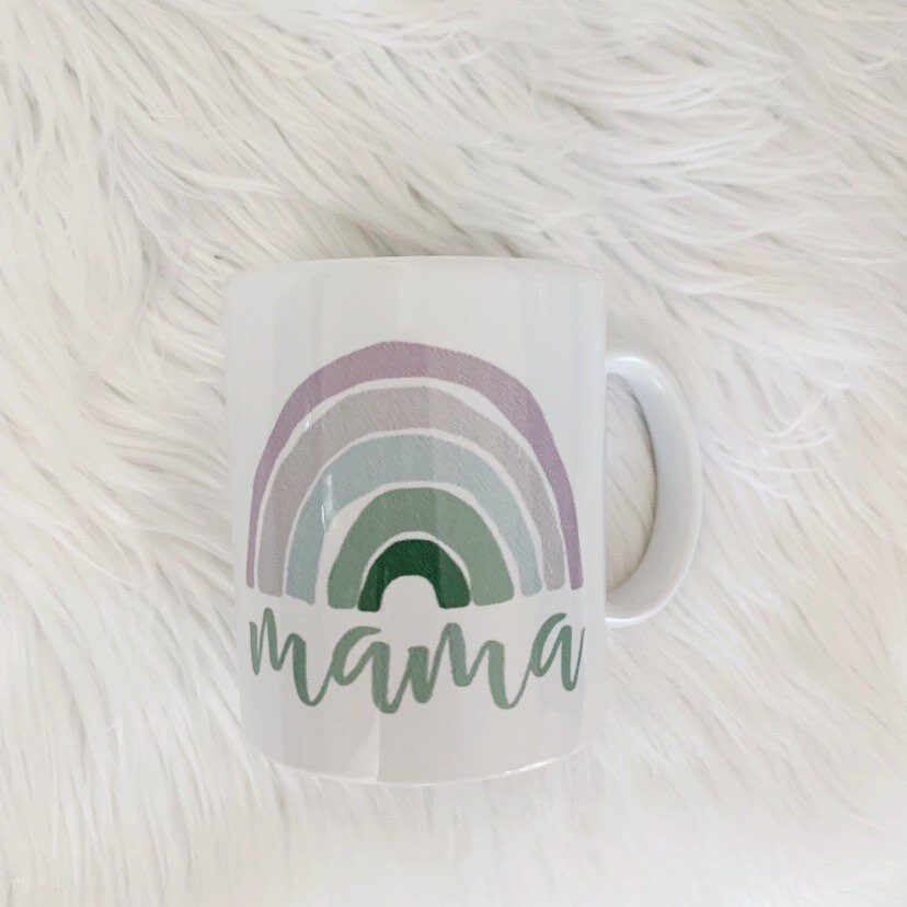 Rainbow Mama Rainbow Mom Gift Mothers Day Gift Mom Gift Etsy