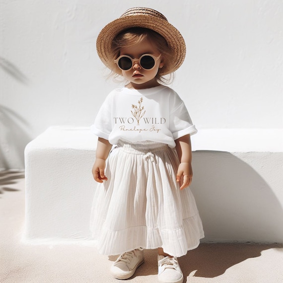 Wild Flower 2nd Birthday, Wildflower shirt, Two Wild, Two Wildflower Birthday, Girl Birthday, Girl Birthday Outfit, Wild Flower birthday