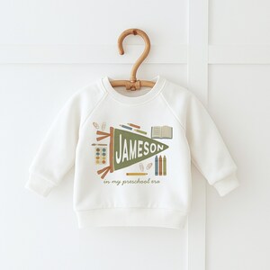 Back to School Shirt - Erster Schultag - T-Shirt - Kindergarten, Vorschule, Pre-K Outfit, Mädchen-Shirt, Schulanfang-Sweatshirt