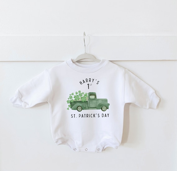 Baby Toddler St. Patrick's Day, St. Patty's, Baby St. Patricks Outfit, Toddler Lucky Sweatshirt, Luck Of the Irish, Irish Sweatshirt, Irish