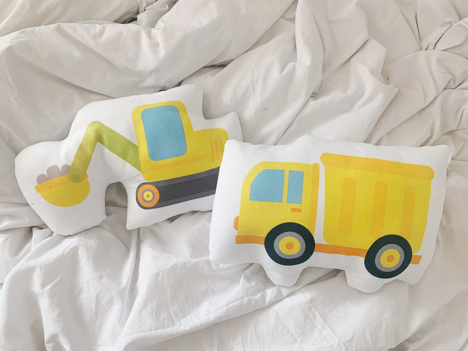 Truck Pillow Truck Boy Nursery Boy Nursery Pillow Boy Etsy