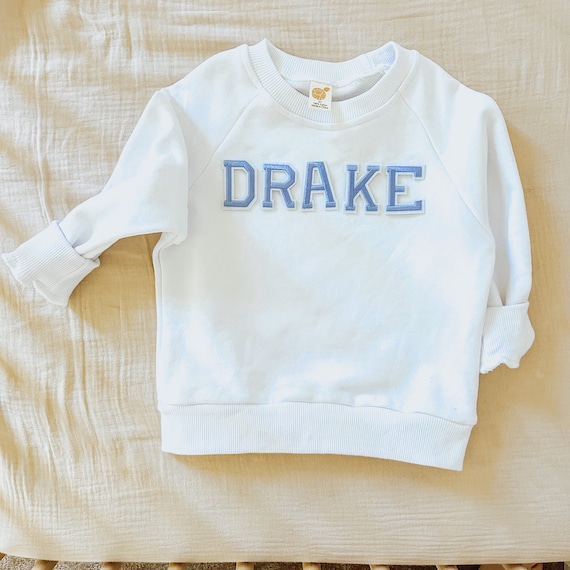 Bubs Embroidered Toddler Sweatshirt Kids Custom Name Neutral Toddler Sweatshirt Oversized Blue Boy Sweatshirt Bubs Sweatshirt Etsy UK