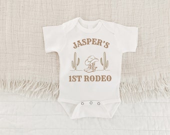 First Birthday Outfit, My First Rodeo, Cowboy Shirt, First Rodeo Birthday, Baby Boy First Birthday, 1st Rodeo, 1st birthday outfit, Cowboy