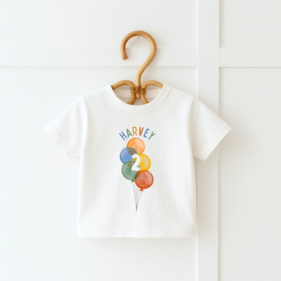 Rainbow Balloon Birthday Romper, 1st Birthday Outfit, Colorful Birthday Sweatshirt, Baby Birthday Shirt, Toddler Balloon Birthday, Rainbow