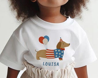 4th of July Baby Outfit, USA Baby Romper, Patriotic Toddler Shirt, Fourth of July Kids Shirt, July 4th Baby Clothes, Red White and Blue
