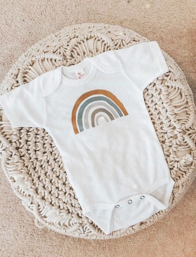 BABIES BODYSUIT RAINBOW ROADS main image 1