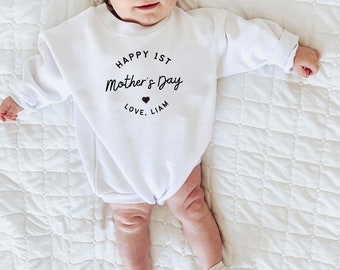First Mothers Day Baby Outfit, Mother's Day Gift, Our First Mother's Day, Our First Mother's Day, Mother's Day Gift From Baby