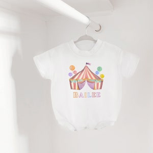 First Birthday Circus Theme, Circus 1st birthday, Birthday Romper, 1st Birthday Outfit, Boy Birthday, Girl Birthday Outfit, Circus Birthday