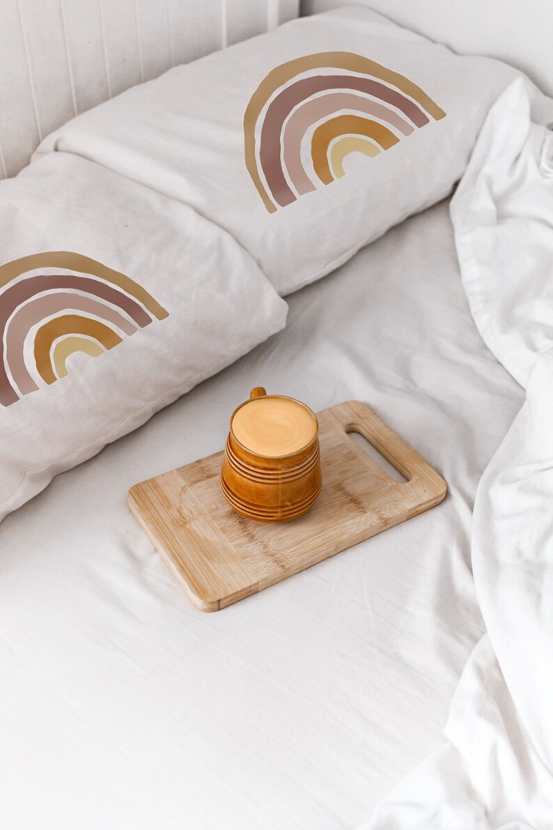 Rainbow Pillowcase Kids Pillowcase Rainbow Pillow Case Etsy