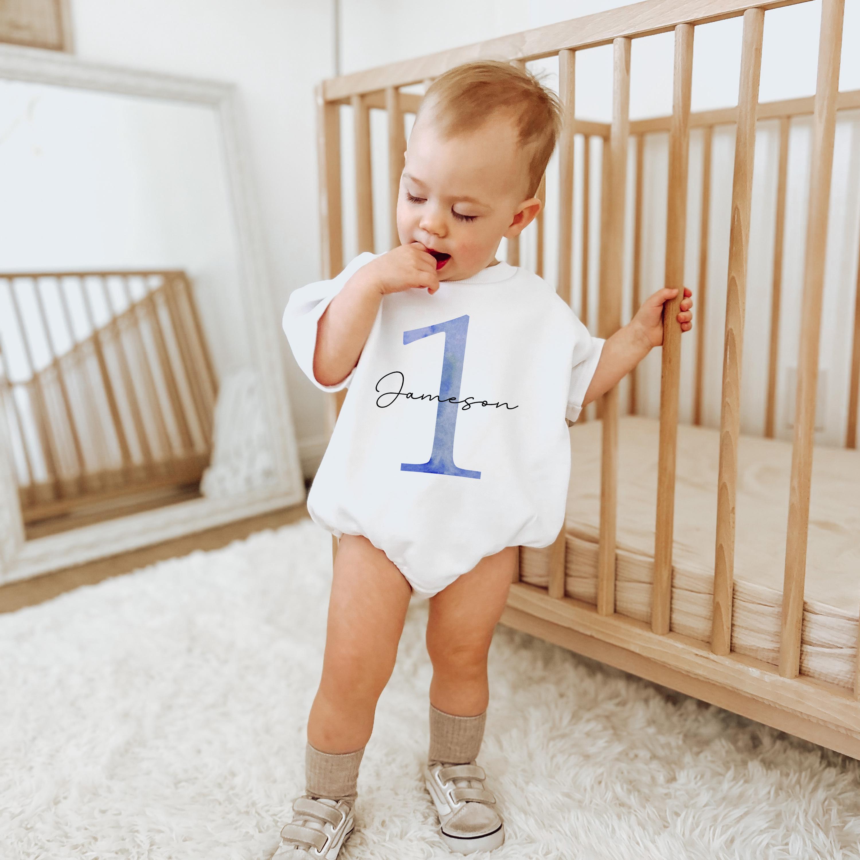 First Birthday Dress Baby Boy