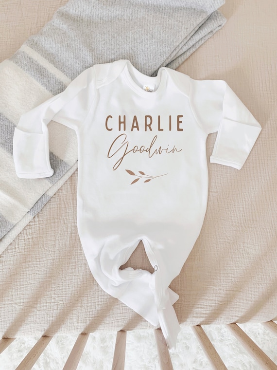 Combinaison En Coton Personnalisable - La Manufacture De Layette