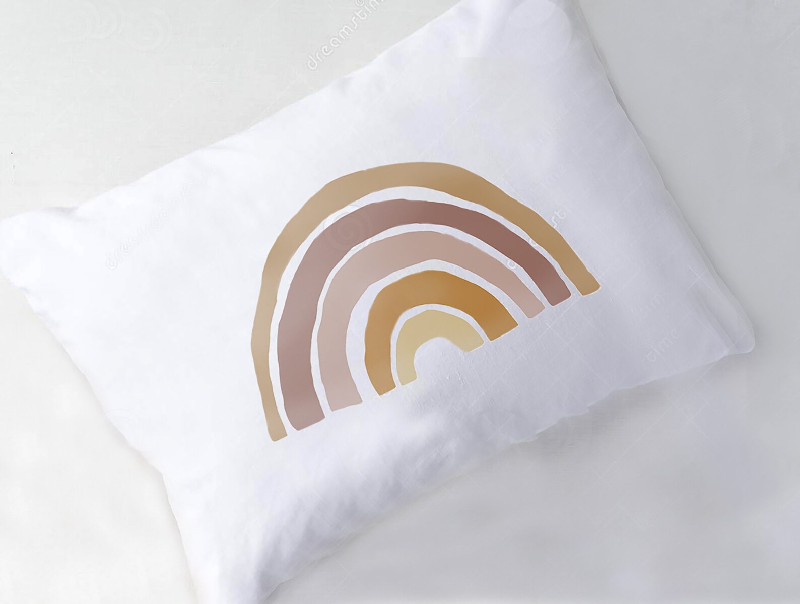 Rainbow Pillowcase Kids Pillowcase Rainbow Pillow Case Etsy