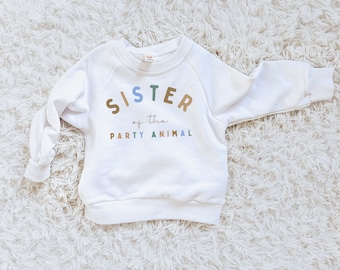 Matching Family Birthday Sweatshirts, Mama to the Birthday Boy, Mama to the birthday girl, Mama birthday matching outfit, Party animal