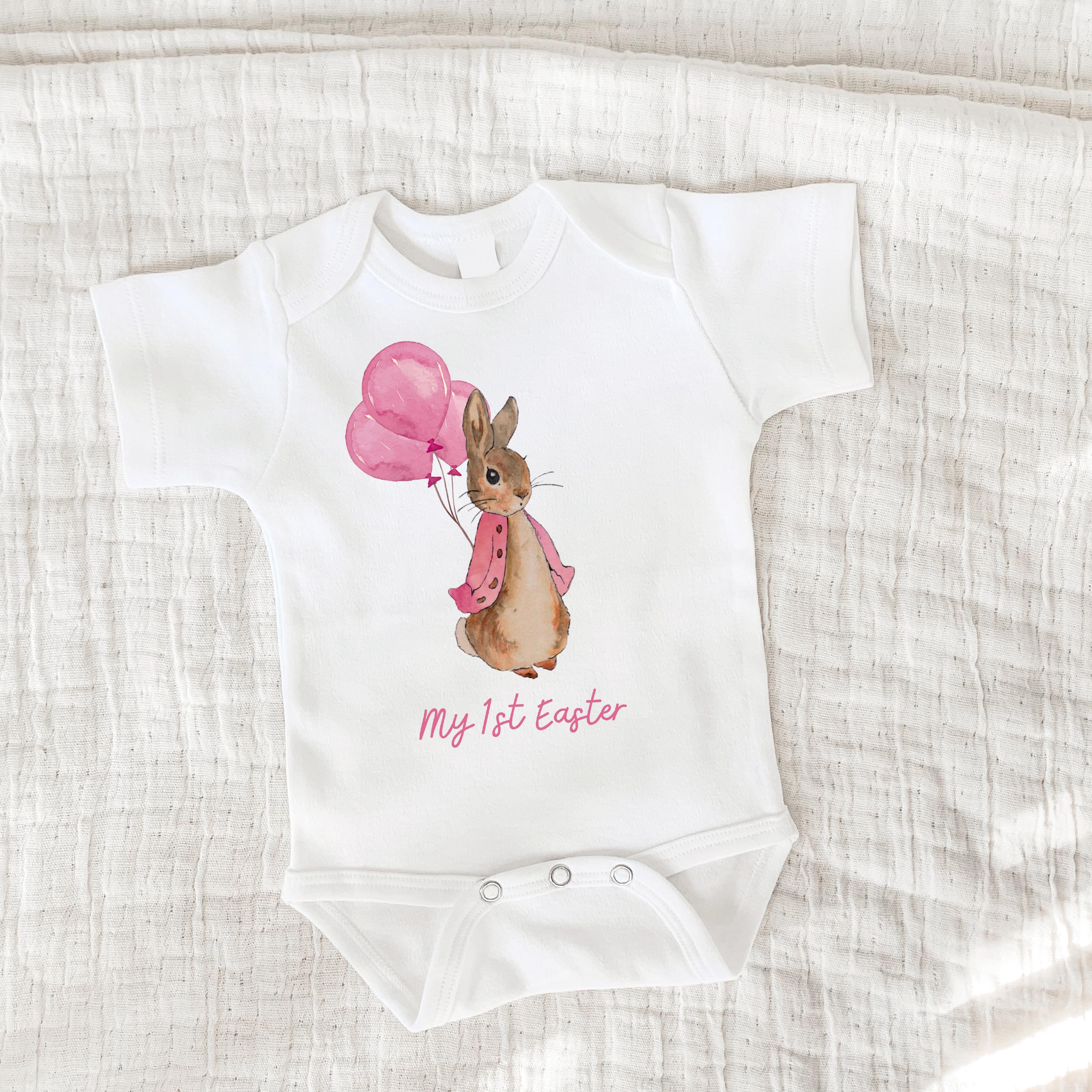 Girls Easter Cute Bunny Ears Letter Print Long Sleeve Casual T Shirt Set Comfy Sports Pullover Tops For Girls Outdoor Gift G 601099543852186
