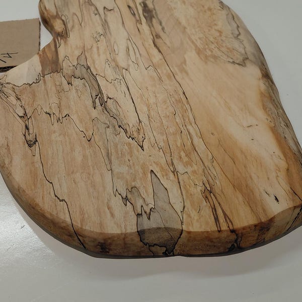 Spalted Maple live edge Cutting/charcuterie board