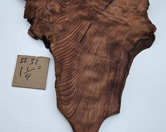 Old Growth Redwood Root, some faux edge.  Small charcuterie board, wall art