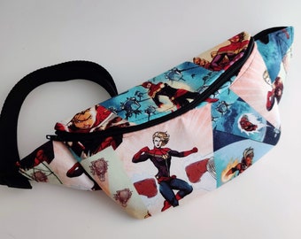 Spiderman Fanny Pack Bum Bag Theme Park Festival Kids Belt Bag Super Hero BFF Gift Kids Marvel Comics Universal