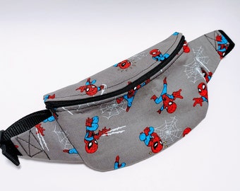 Spiderman Fanny Pack Bum Bag Theme Park Festival Kids Belt Bag Super Hero BFF Gift Kids Marvel Comics Universal