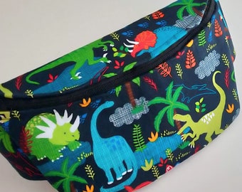 Dinosaurie Magväska / Midjeväska / Dino / Söt / Present / Födelsedag / Semester / Barn / Semester / Nöjespark / Resor / Dinosaurie