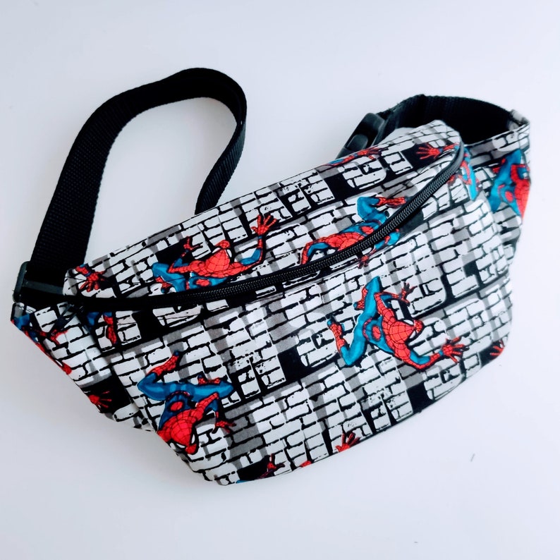 Spiderman Fanny Pack Bum Bag Theme Park Festival Kids Belt Bag Super Hero BFF Gift Kids Marvel Comics Universal