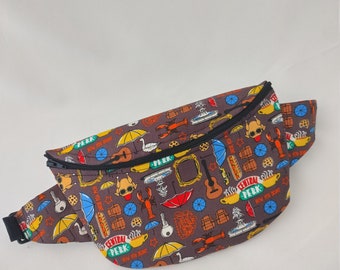 Friends Fanny Pack / Bum Bag / Theme Park /  Festival / Kids / Belt Bag / Parks and Rec / BFF Gift / Kids / The Office