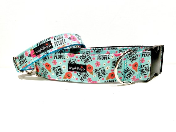 Eww People Dog Collar Martingale Dog Collar Clip Collar Dog Leash