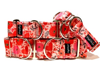 All You Need is Love Dog Collar - Martingale Dog Collar - Clip Collar - Dog Leash - Training Collar