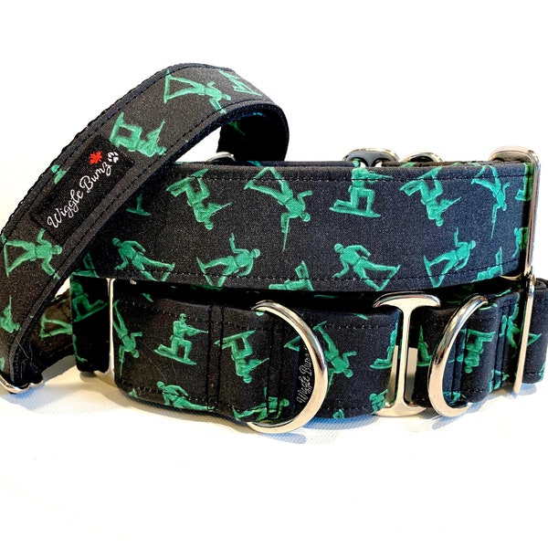 Call of Duty Dog Collar - Martingale Dog Collar - Clip Collar - Dog Leash - Training Collar