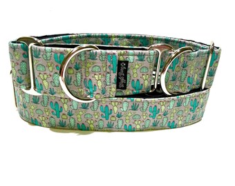 Kaktus Hundhalsband - Martingale Hundhalsband - Klipphalsband - Hundkoppel - Träningshalsband