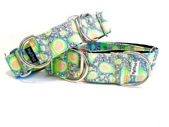 Avocado Dog Collar Martingale Dog Collar Clip Collar Dog Leash Training Collar Etsy