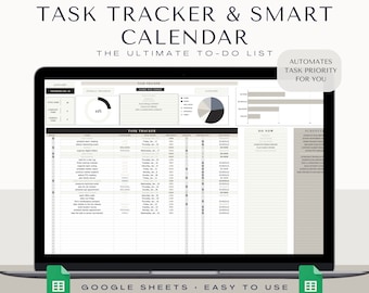 Suivi des tâches | Liste de tâches | Planificateur de priorités de tâches | Calendrier mensuel | Planificateur de productivité | Planificateur de tâches | Feuilles de calcul Google | Liste de contrôle quotidienne