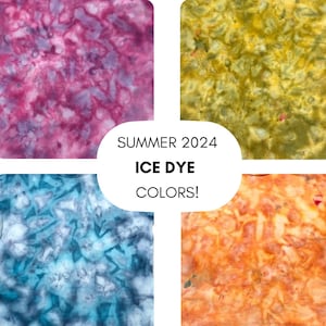 Limited edition Ice Dye Powder Soda Ash Easy ready to use supplies for beautiful at-home DIY ice tie-dye low-impact pro dye powders image 1