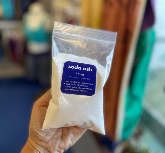 Soda Ash powder for perfect at home dyeing, for use with Fiber Reactive Dyes