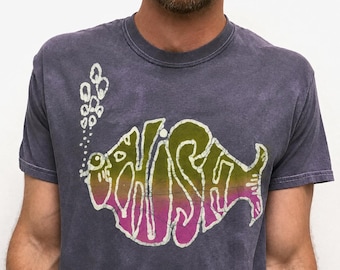 Made to Order OG Phish Batik unisex t-shirt hand dyed and made with natural beeswax ~ Customizable!